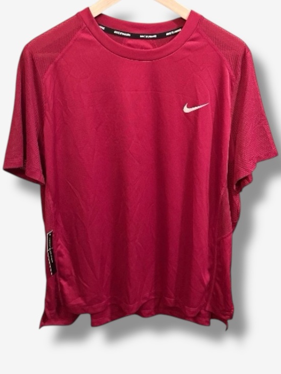 Nike Tops - Nike Dri-FIT Running Short Sleeve Top Crimson Red 1X NWT